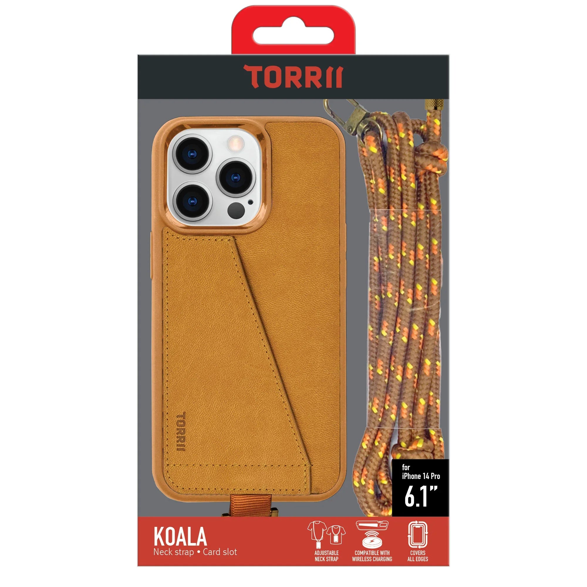 iPhone 14 Pro Torrii Koala Case - Brown - Tashqila iPhone 14 Pro Torrii Koala Case - Brown - Tashqila